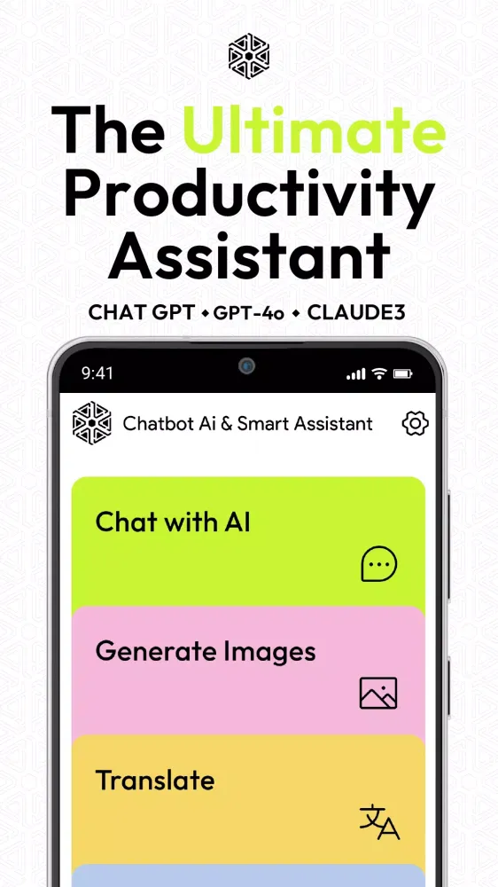 ภาพหน้าจอของ Chatbot AI & Smart Assistant°