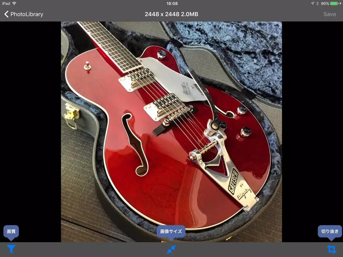 تصاویر Photrim -resize, compression, and crop photos- iPad 