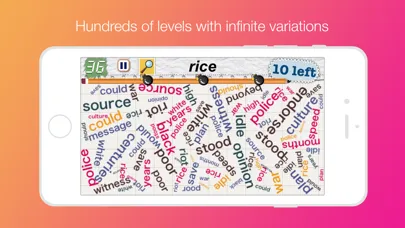 Captures d'écran de Word Mess