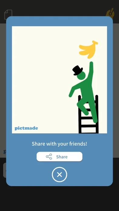 Captures d'écran de pictmade: pictogram maker