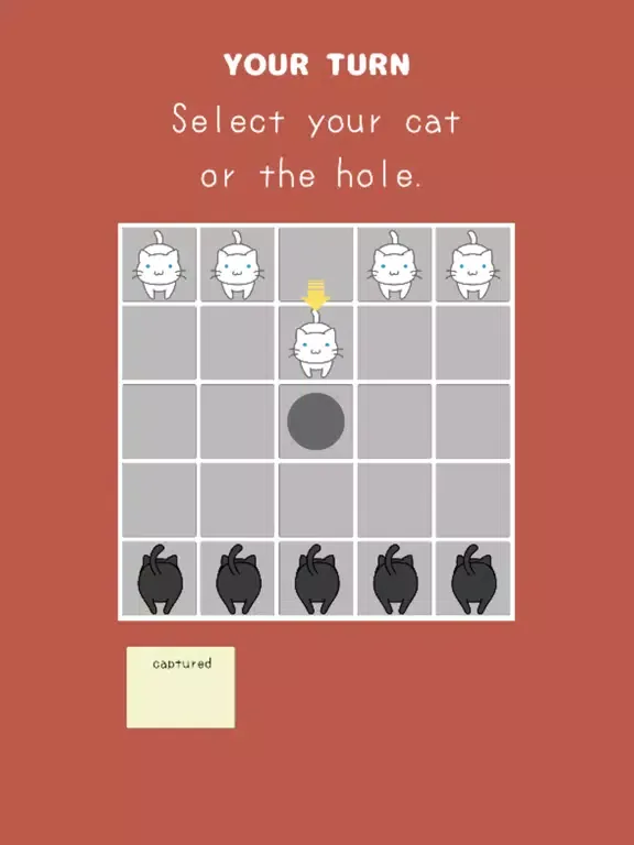 pushout! -Cat Board Game App- iPad  스크린샷
