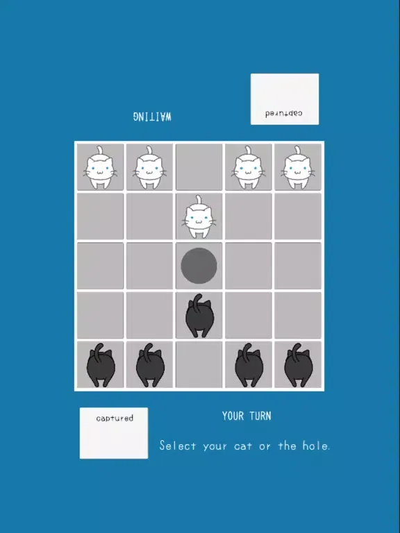 pushout! -Cat Board Game App- iPad  스크린샷