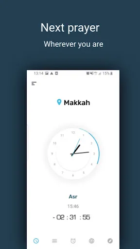 Tangkapan layar صلاتك Salatuk (Prayer time)