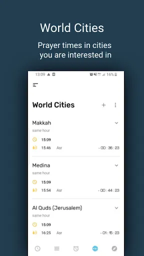 Tangkapan layar صلاتك Salatuk (Prayer time)