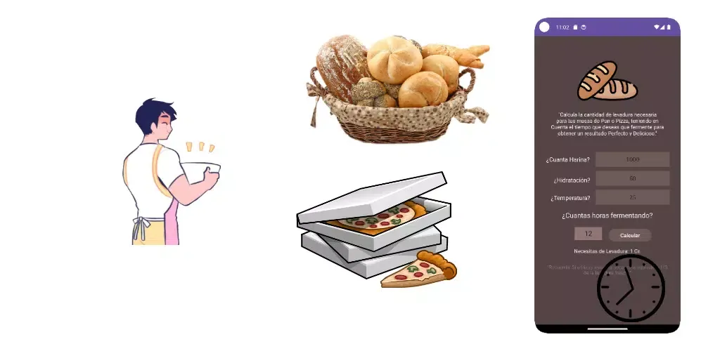 Bread, perfect pizzas! Screenshots