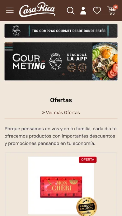 Casa Rica Supermercados Screenshots