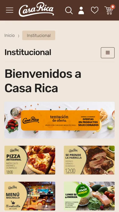 Casa Rica Supermercados Screenshots