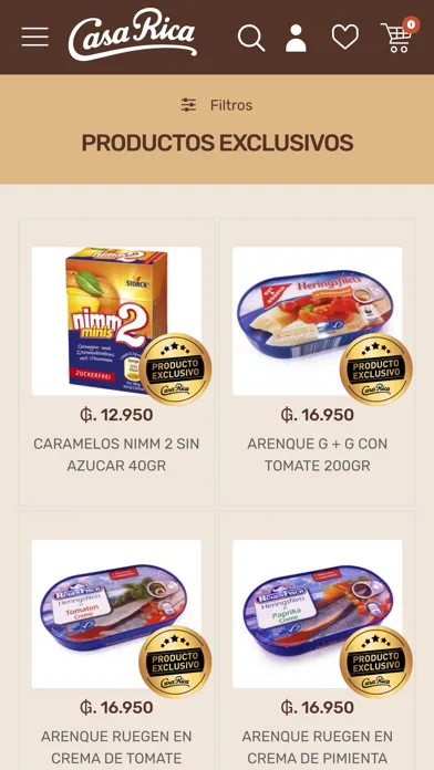 Casa Rica Supermercados Screenshots