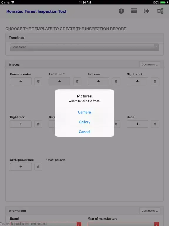 صور KF Inspektion Tool iPad 