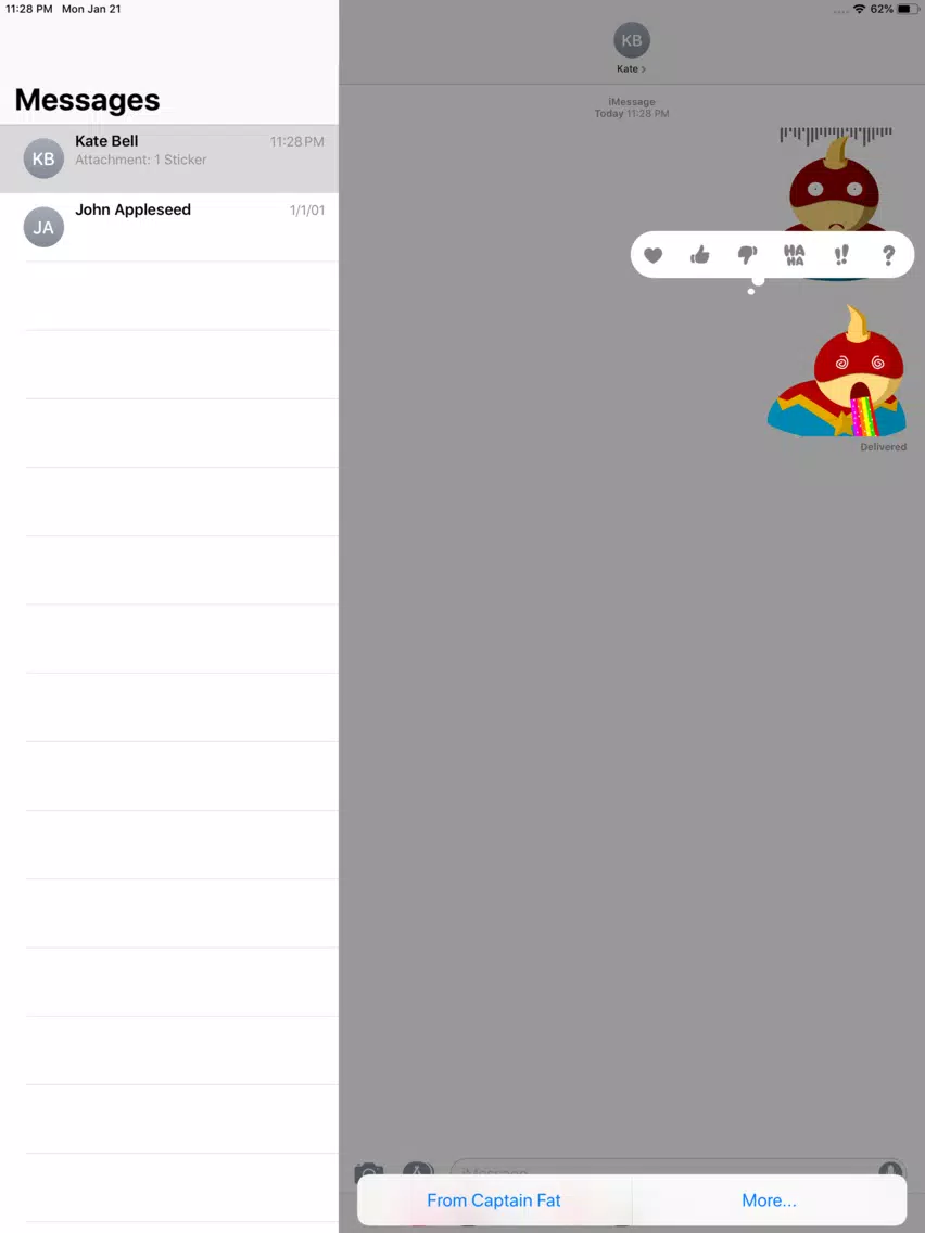 تصاویر Captain Fat iPad 