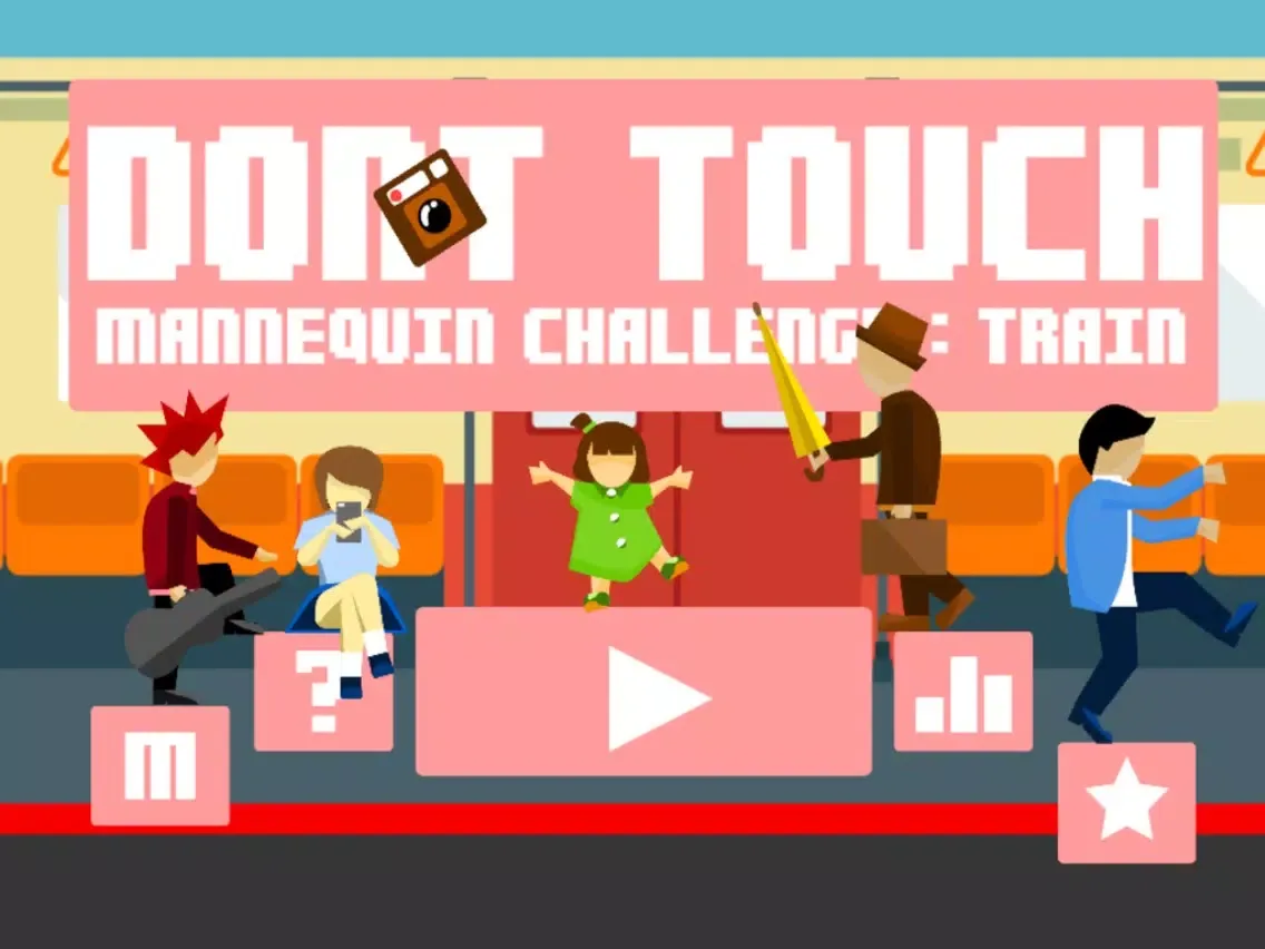 تصاویر Mannequin Challenge: Train iPad 