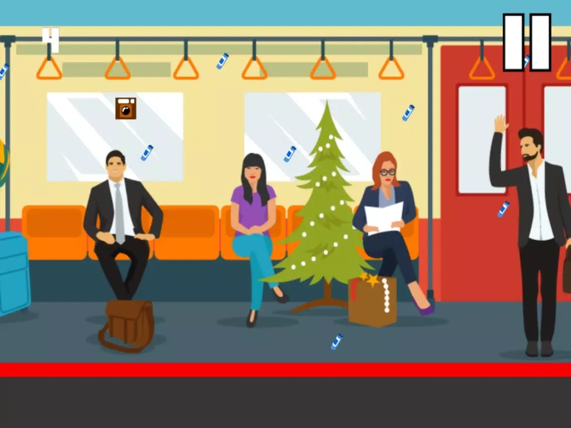 تصاویر Mannequin Challenge: Train iPad 