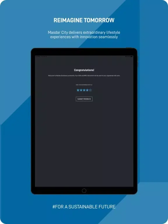 Masdar City Freezone iPad  স্ক্রিনশট