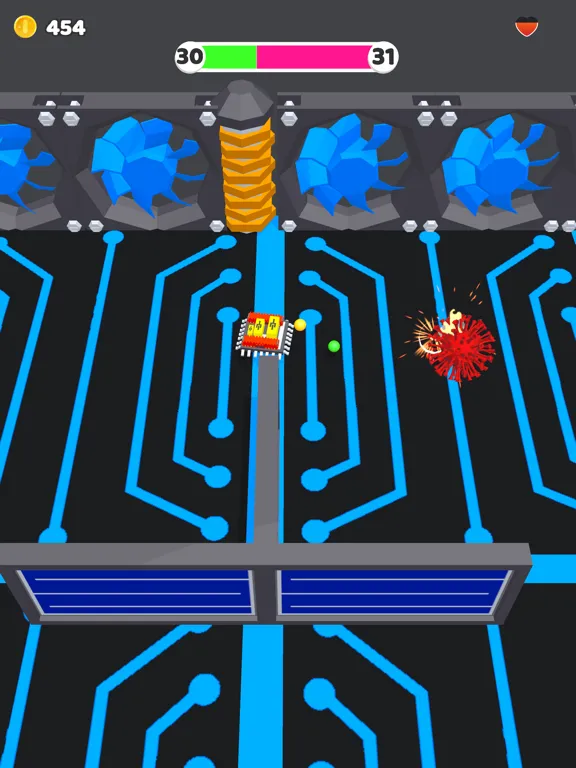 Microchip Mayhem iPad  स्क्रीनशॉट