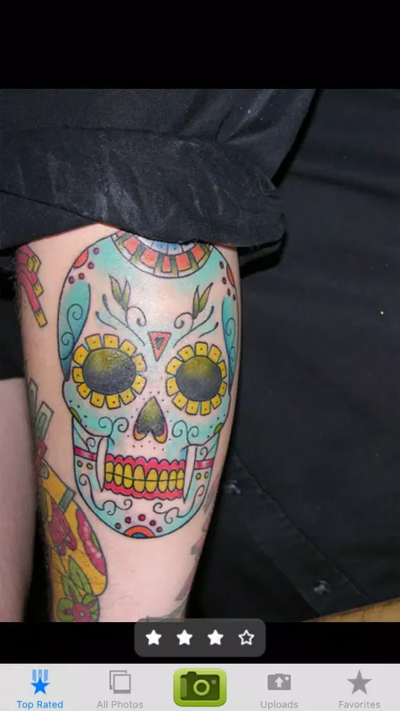 Tangkapan skrin Top Tattoos