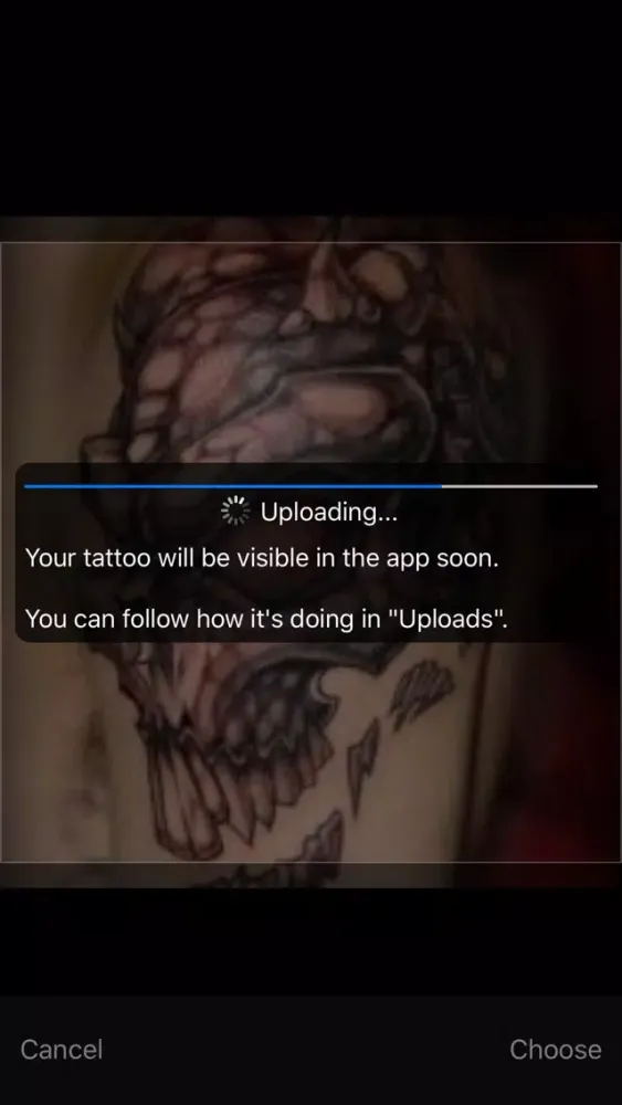 Tangkapan skrin Top Tattoos