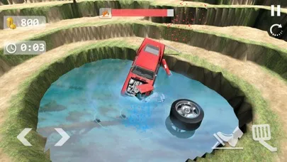 Zrzuty ekranu Car Crash Test: Leap of Death