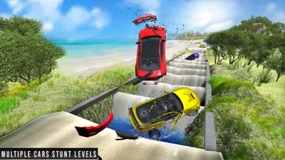 Ảnh chụp màn hình của Car vs Deep Water:Beam Driver