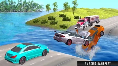 Ảnh chụp màn hình của Car vs Deep Water:Beam Driver