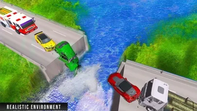 Ảnh chụp màn hình của Car vs Deep Water:Beam Driver
