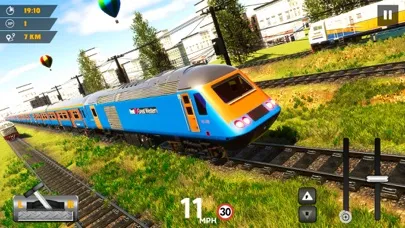 ภาพหน้าจอของ City Train Game 3D - Train Sim