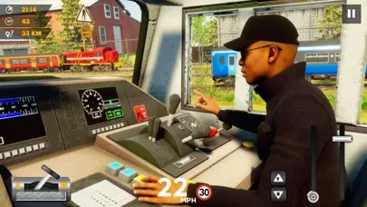 ภาพหน้าจอของ City Train Game 3D - Train Sim
