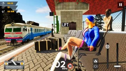 ภาพหน้าจอของ City Train Game 3D - Train Sim