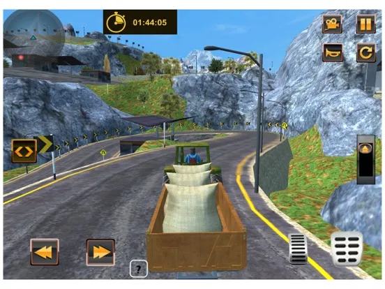 Farmer Tractor Cargo Transport iPad  스크린샷
