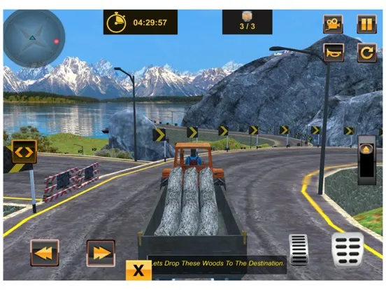 Farmer Tractor Cargo Transport iPad  스크린샷