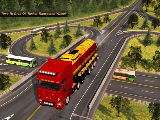 Capturas de tela do Offroad Oil Tanker:Cargo Drive iPad 