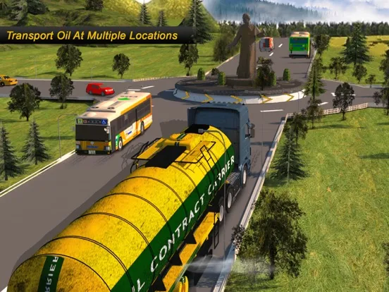 Capturas de tela do Offroad Oil Tanker:Cargo Drive iPad 
