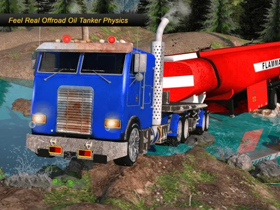 Capturas de tela do Offroad Oil Tanker:Cargo Drive iPad 