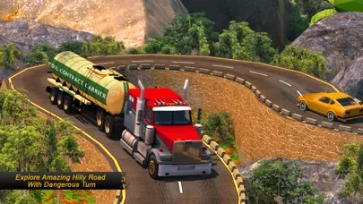 Capturas de tela do Offroad Oil Tanker:Cargo Drive