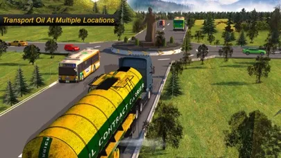 Capturas de tela do Offroad Oil Tanker:Cargo Drive