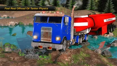 Capturas de tela do Offroad Oil Tanker:Cargo Drive