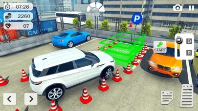 Capturas de tela do Prado Car Parking Driving Game