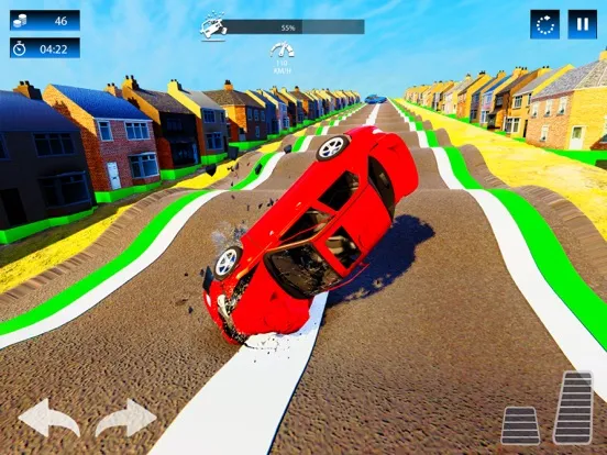 Road Bump Car Crash Beam Drive iPad 應用截圖