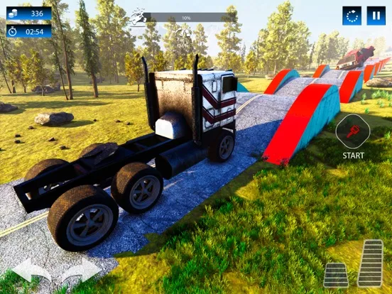 Road Bump Car Crash Beam Drive iPad 應用截圖