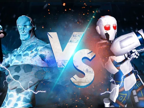 Robot vs Superhero Fighting 3D iPad  Screenshots