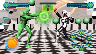 Robot vs Superhero Fighting 3D Screenshots