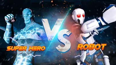 Robot vs Superhero Fighting 3D Screenshots
