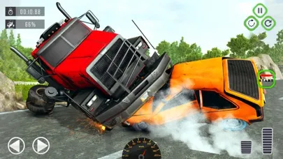 Capturas de pantalla de Semi Truck Crash Beam Drive