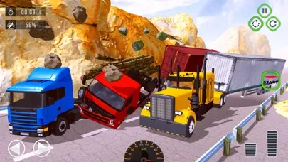 Capturas de pantalla de Semi Truck Crash Beam Drive