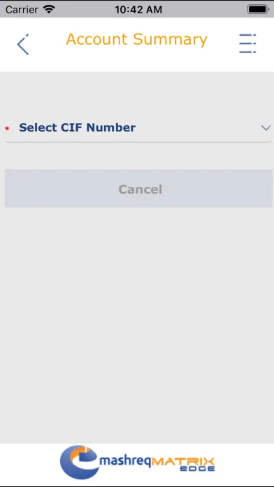 Screenshot di Mashreq EDGE