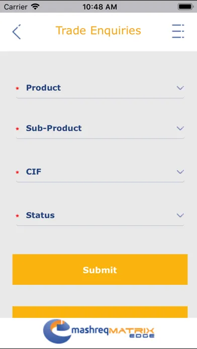 Screenshot di Mashreq EDGE