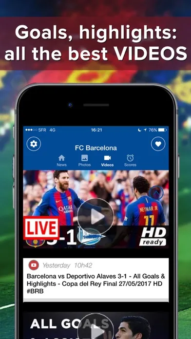Barcelona Addict : News, videos and alerts Screenshots