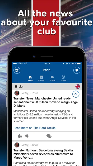 Paris Addict : News, videos and alerts应用截图