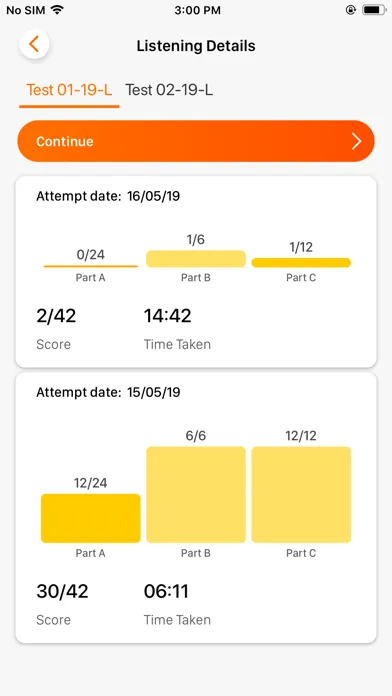 Screenshot di Go for OET