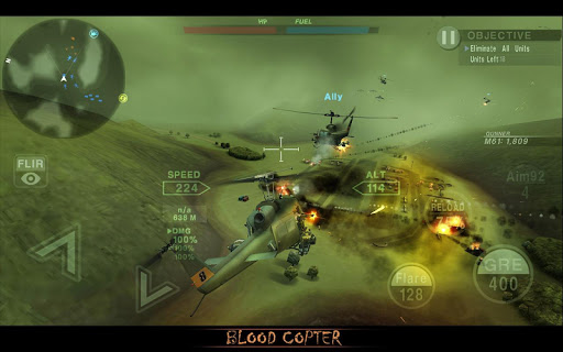 BLOOD COPTER Screenshots
