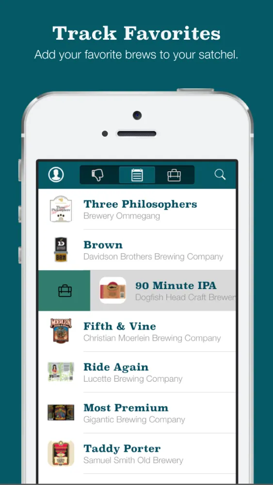 Beer Satchel • Beer Bucket List應用截圖